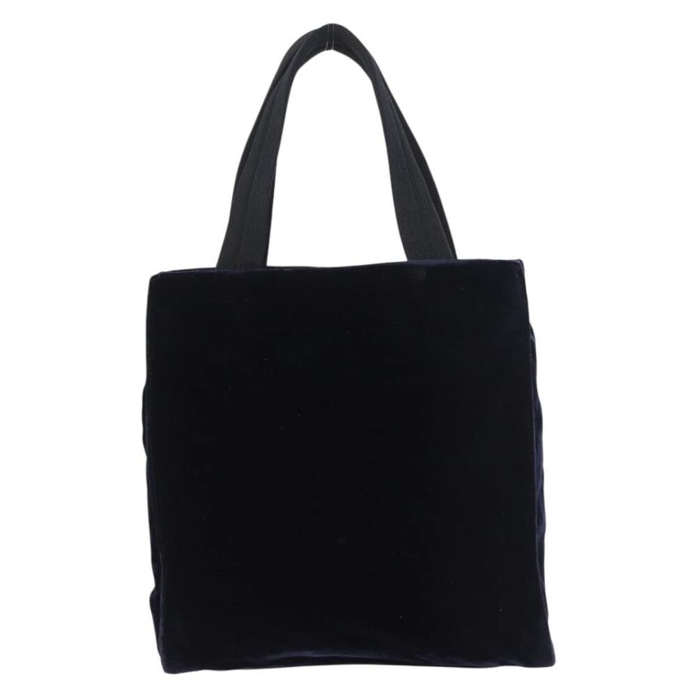 Prada Galleria Handbag Blue Velour